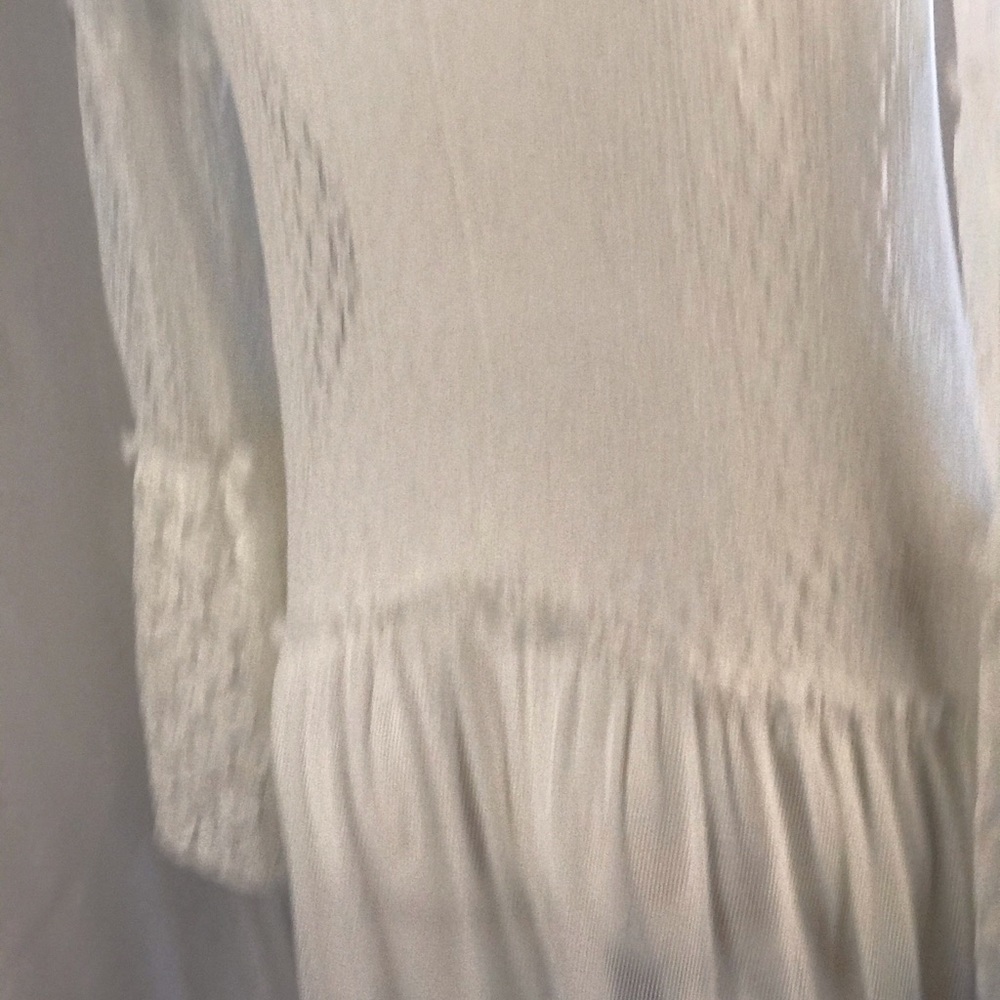 Long see through maxi dress